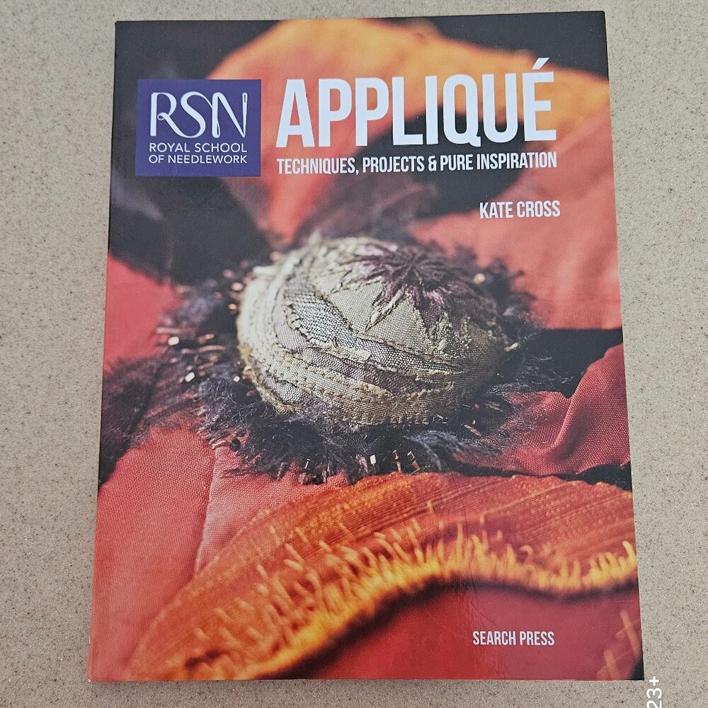 RARE RSN ROYAL SCHOOL NEEDLEPOINT APPLIQUE TECHNIQUES PROJECTS INSPIRATION CROSS